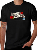 Book Worm Inked Graphic Tee