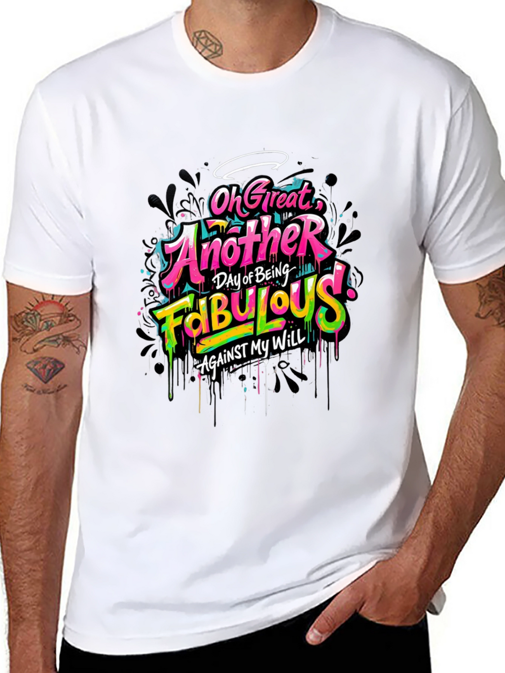 Fabulous Graphic Tee - Sarcastic Humor T-Shirt
