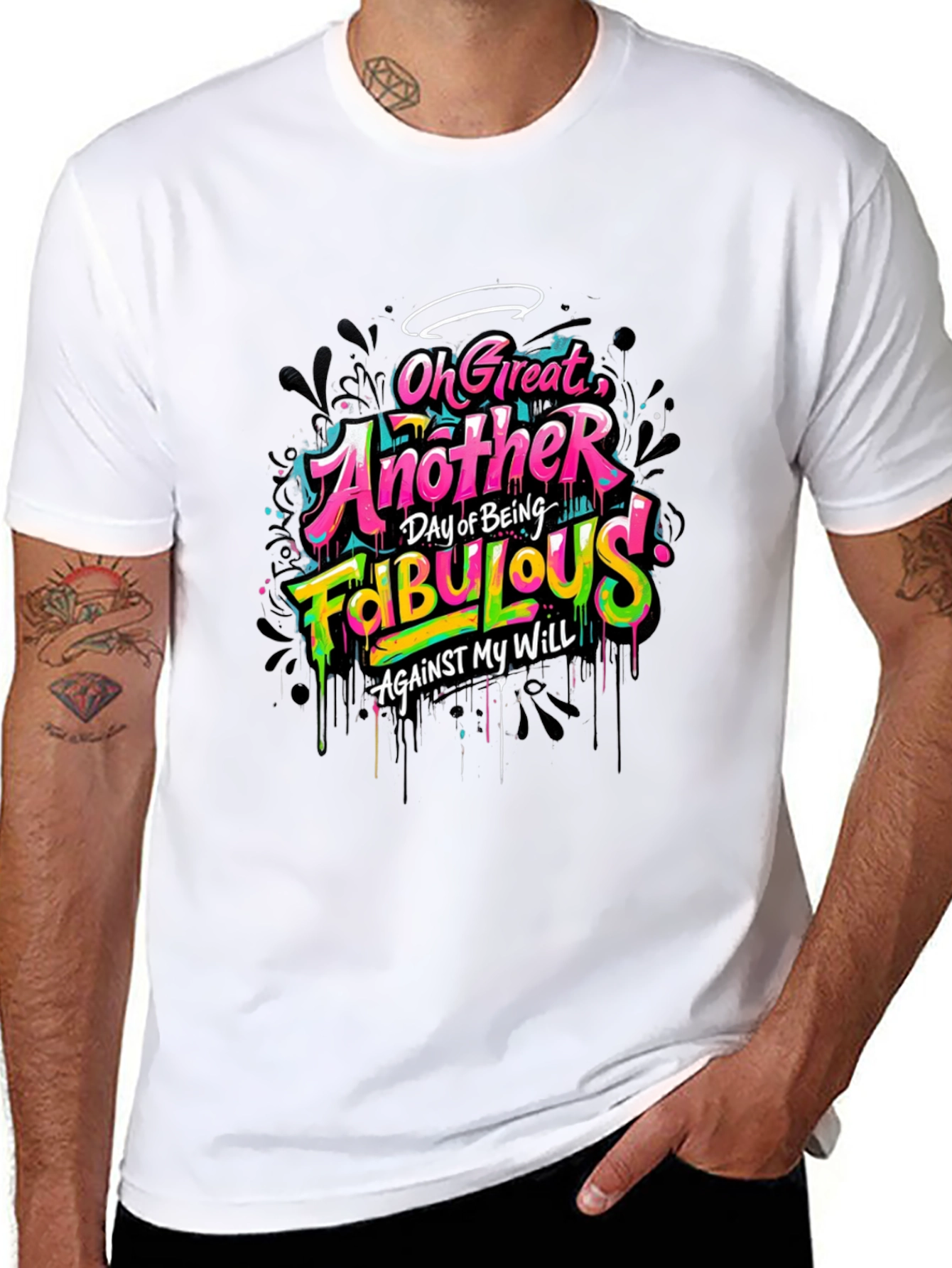 Fabulous Graphic Tee - Sarcastic Humor T-Shirt