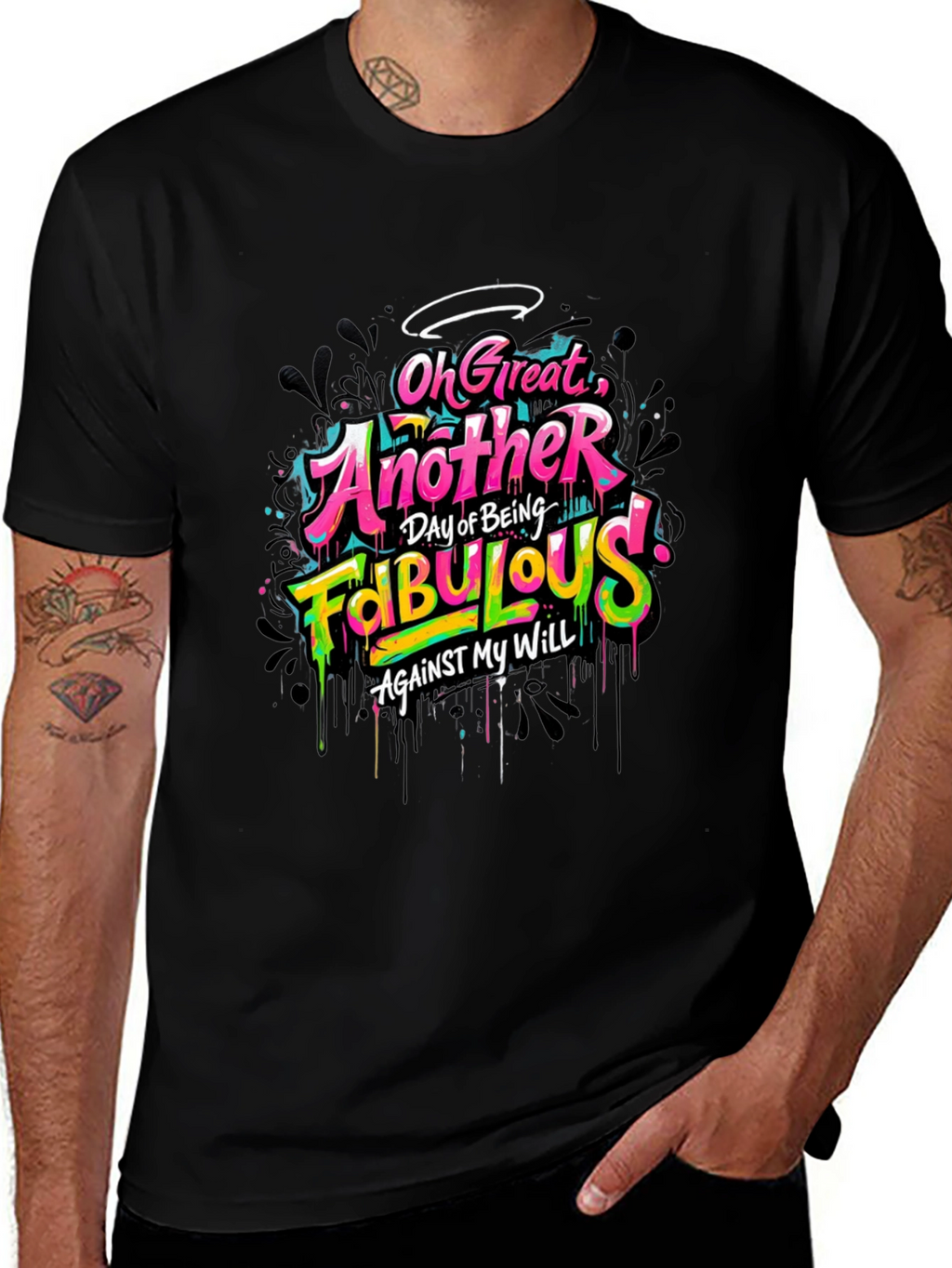 Fabulous Graphic Tee - Sarcastic Humor T-Shirt