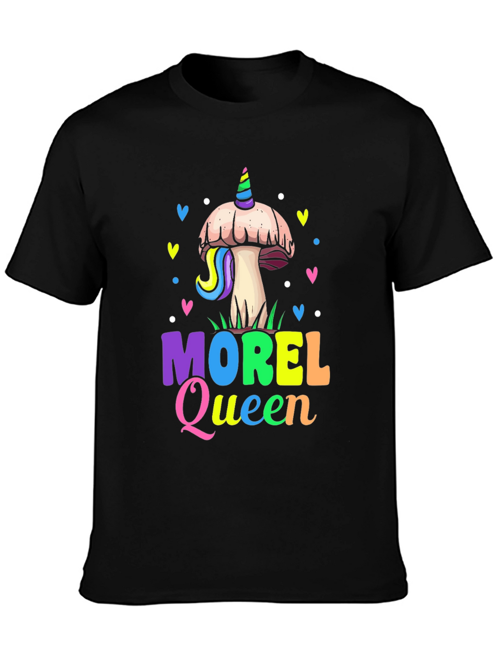 Morel Queen T-Shirt - Mushroom Lovers Tee