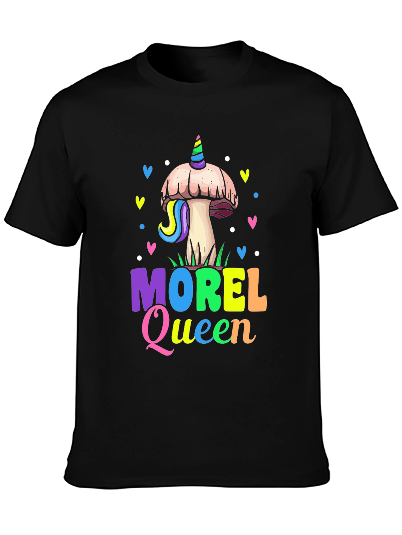 Morel Queen T-Shirt - Mushroom Lovers Tee