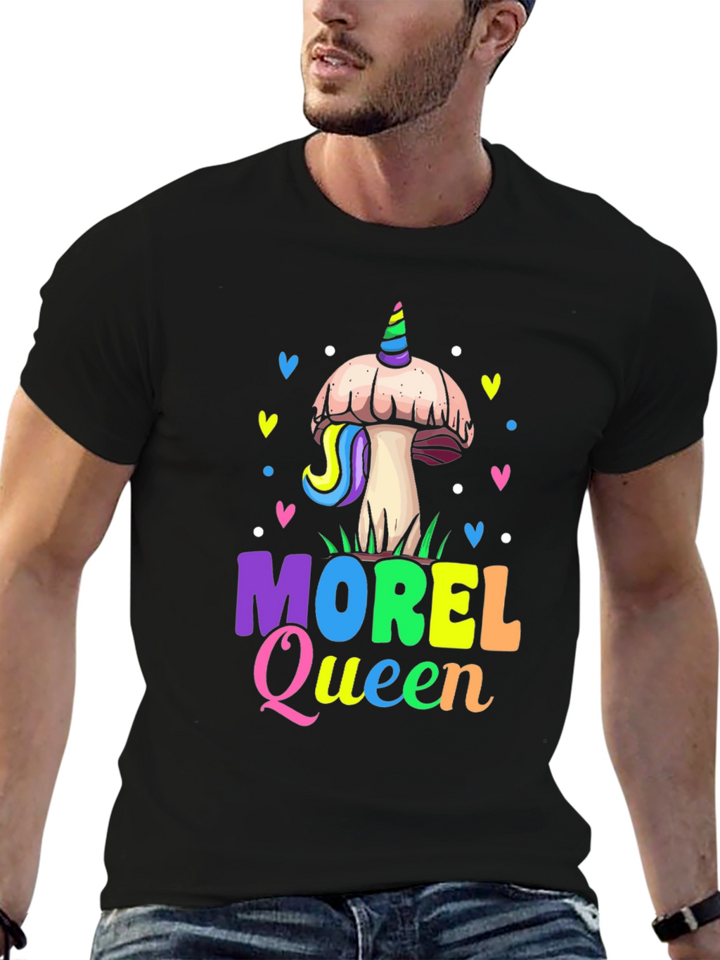 Morel Queen T-Shirt - Mushroom Lovers Tee