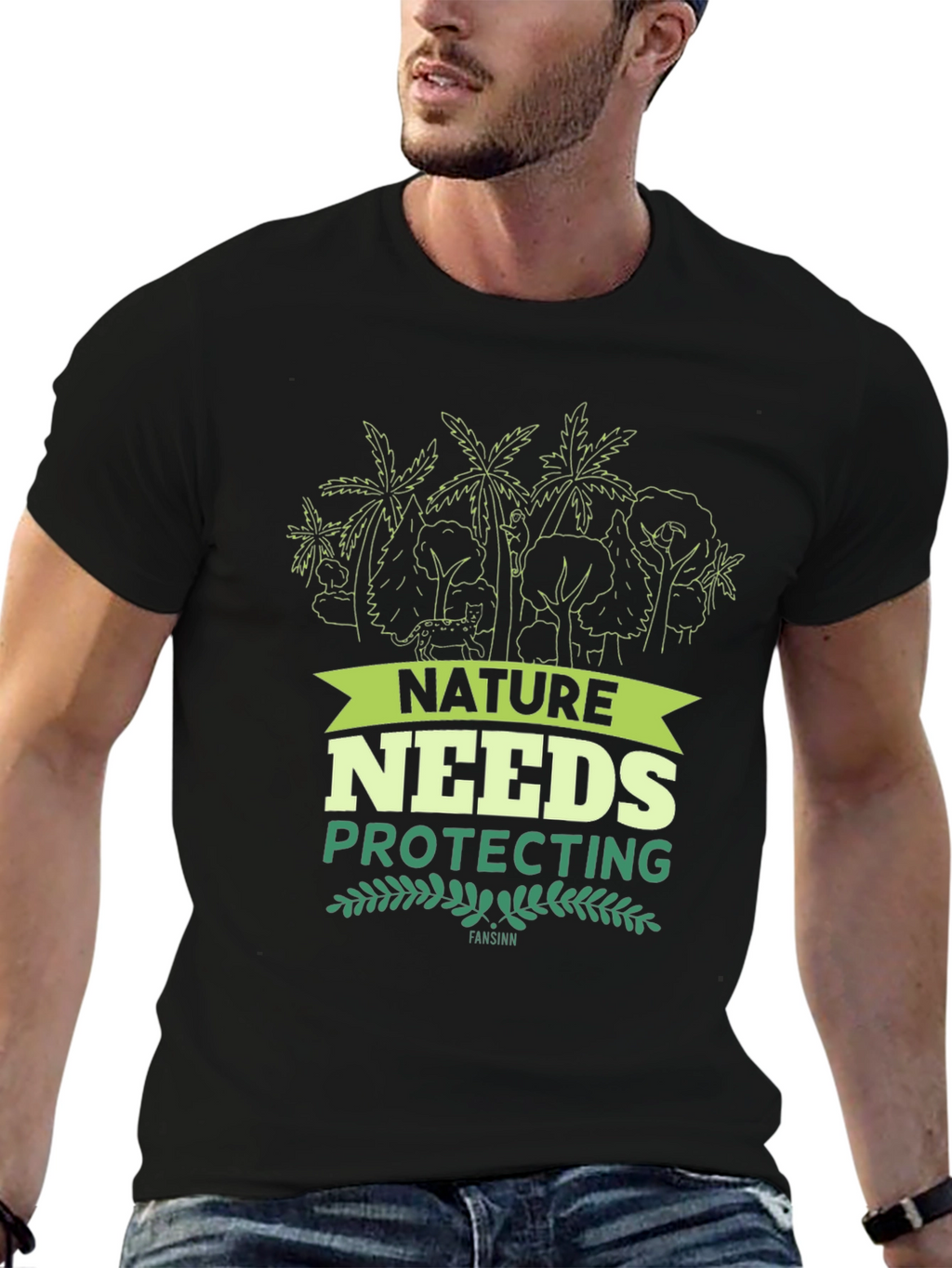 Nature Needs Protecting Graphic Tee