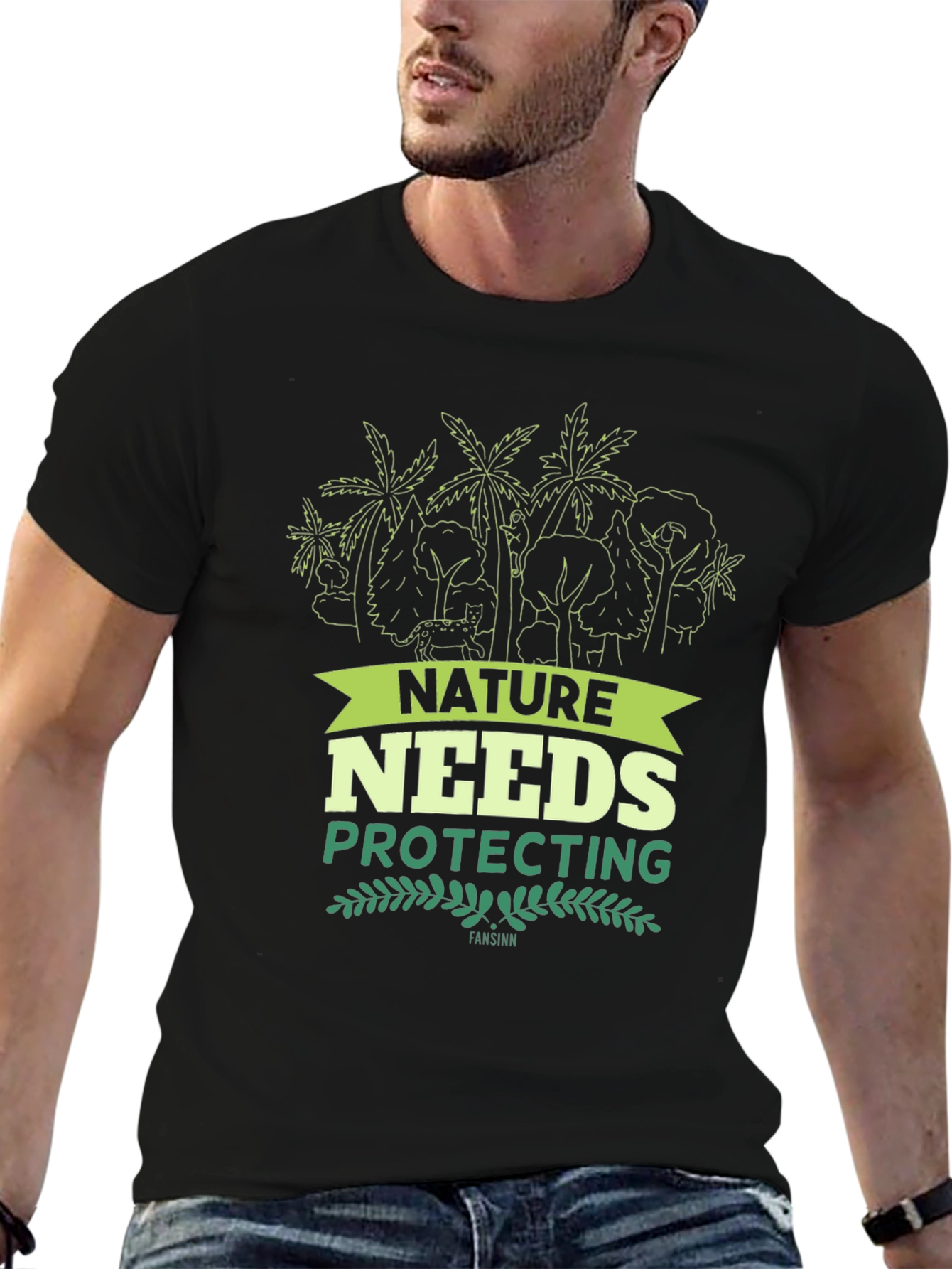 Nature Needs Protecting Graphic Tee