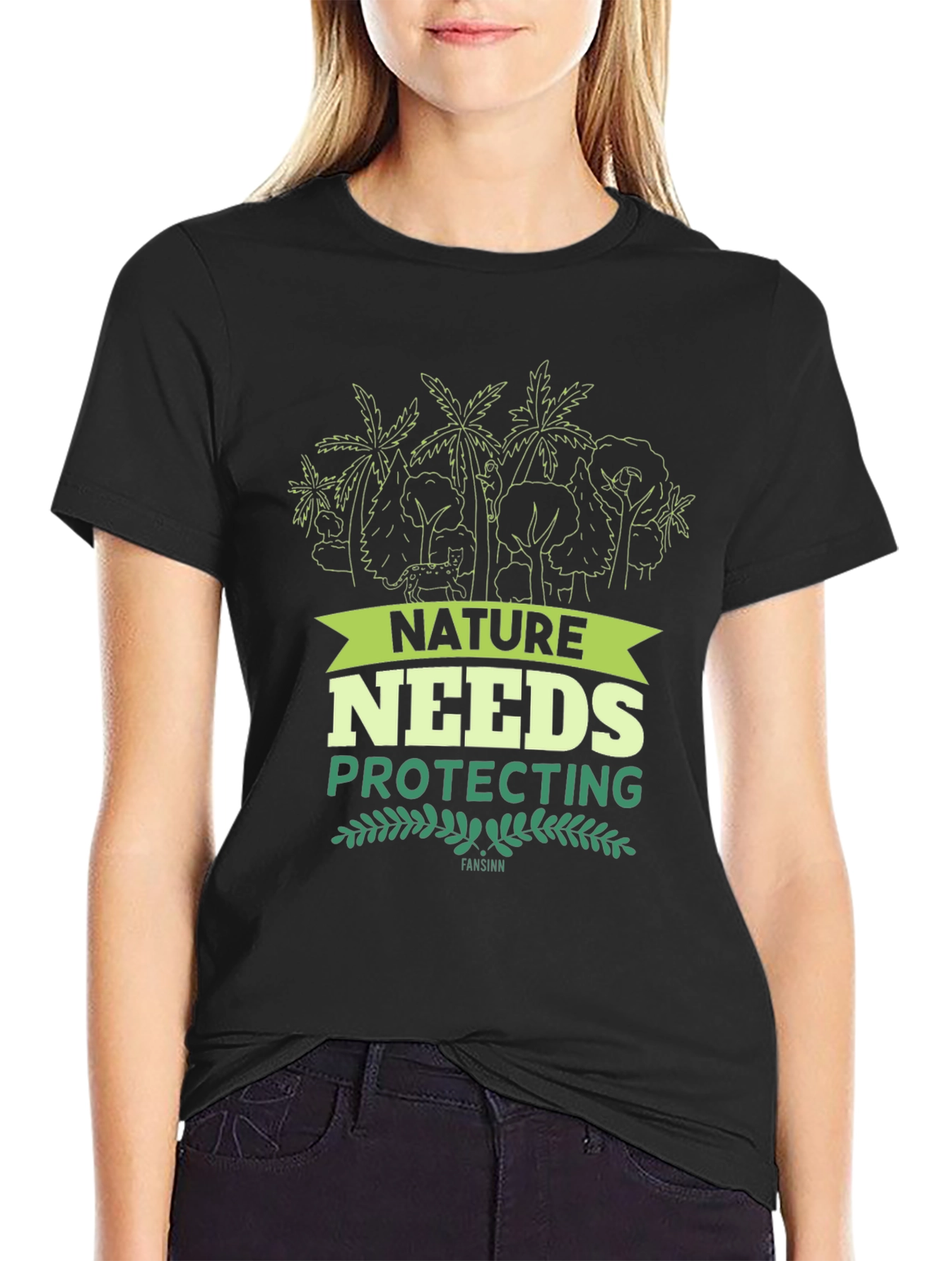 Nature Needs Protecting Graphic Tee