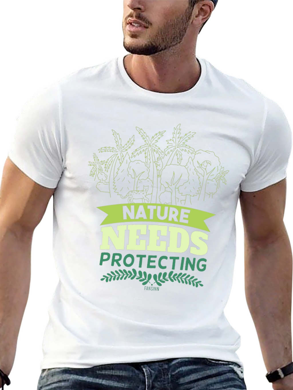 Nature Needs Protecting Graphic Tee