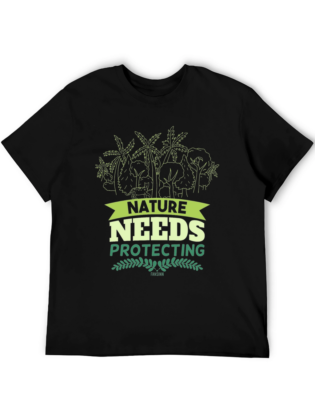 Nature Needs Protecting Graphic Tee