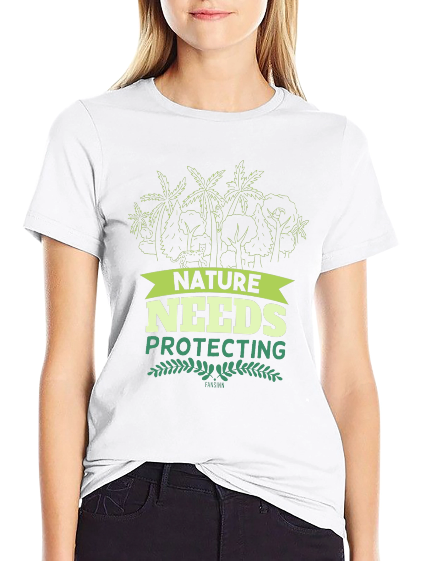 Nature Needs Protecting Graphic Tee