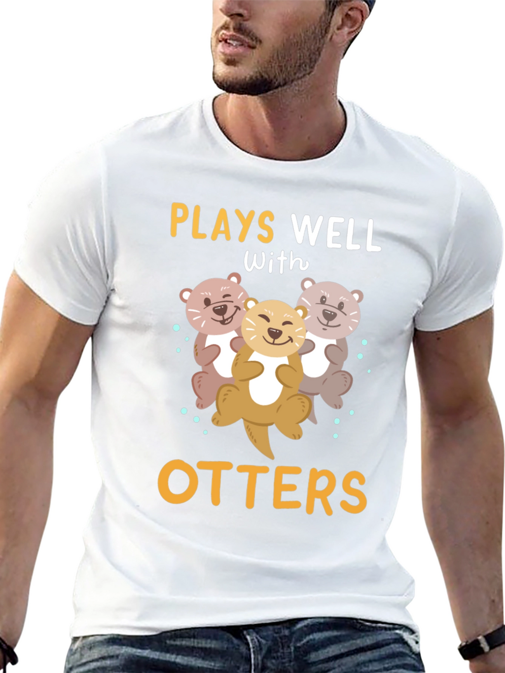 Plays Well With Otters T-Shirt