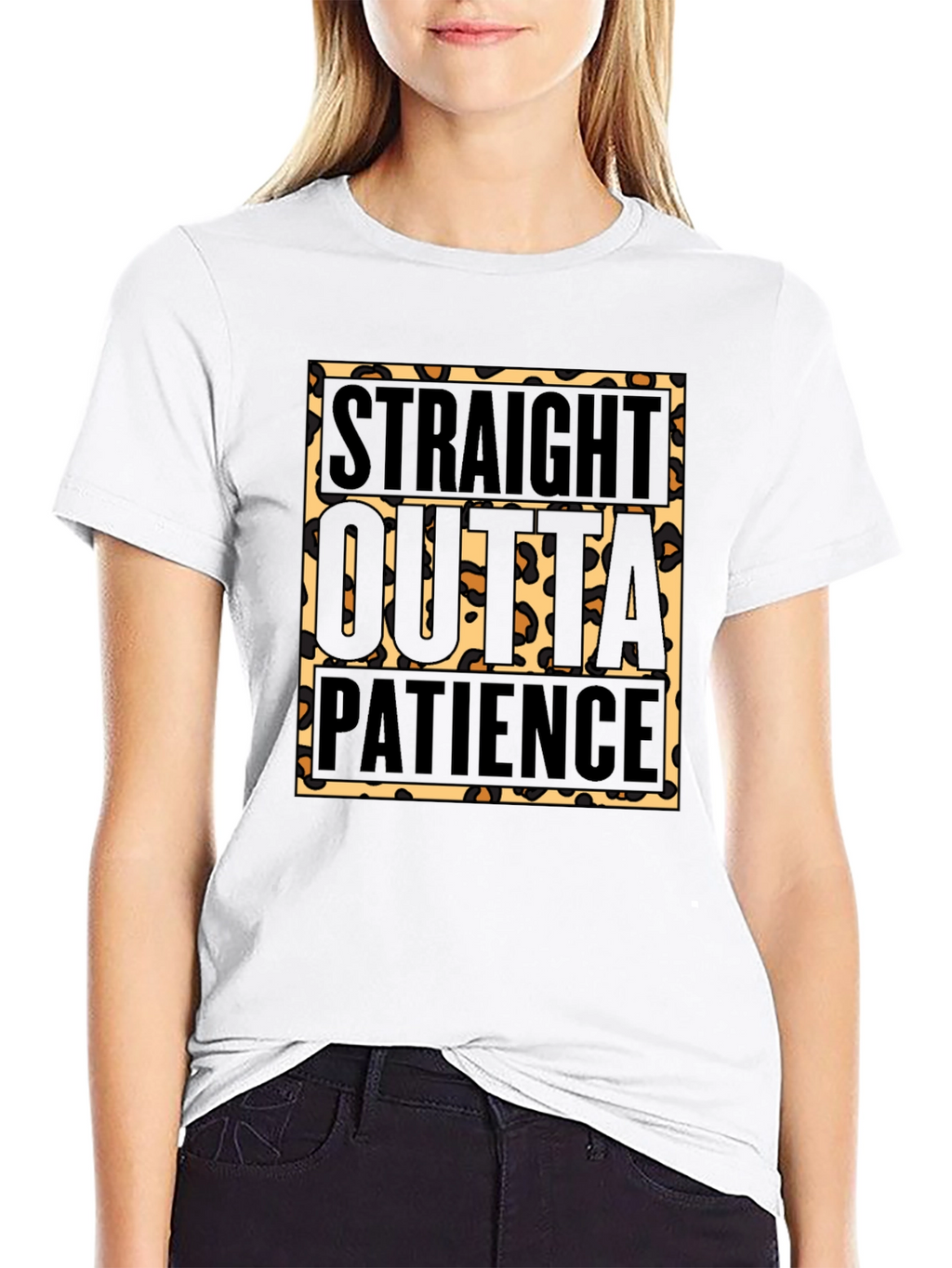 Straight Outta Patience Graphic Tee
