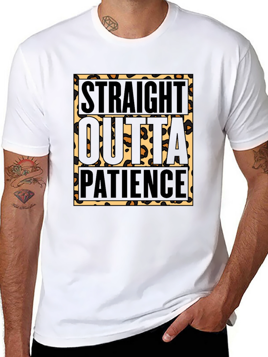 Straight Outta Patience Graphic Tee