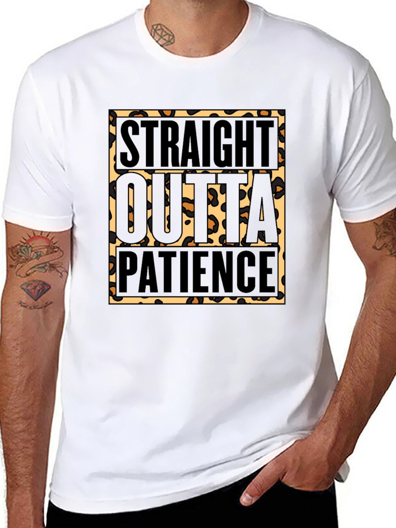 Straight Outta Patience Graphic Tee
