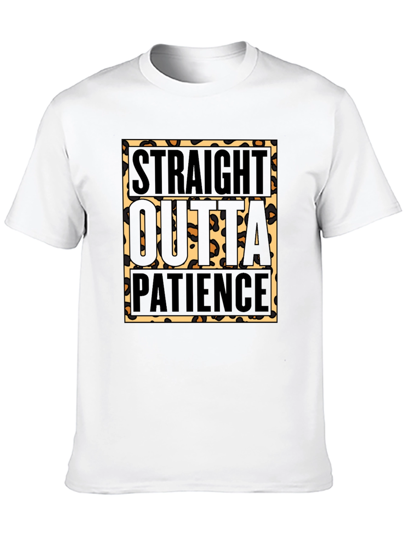 Straight Outta Patience Graphic Tee