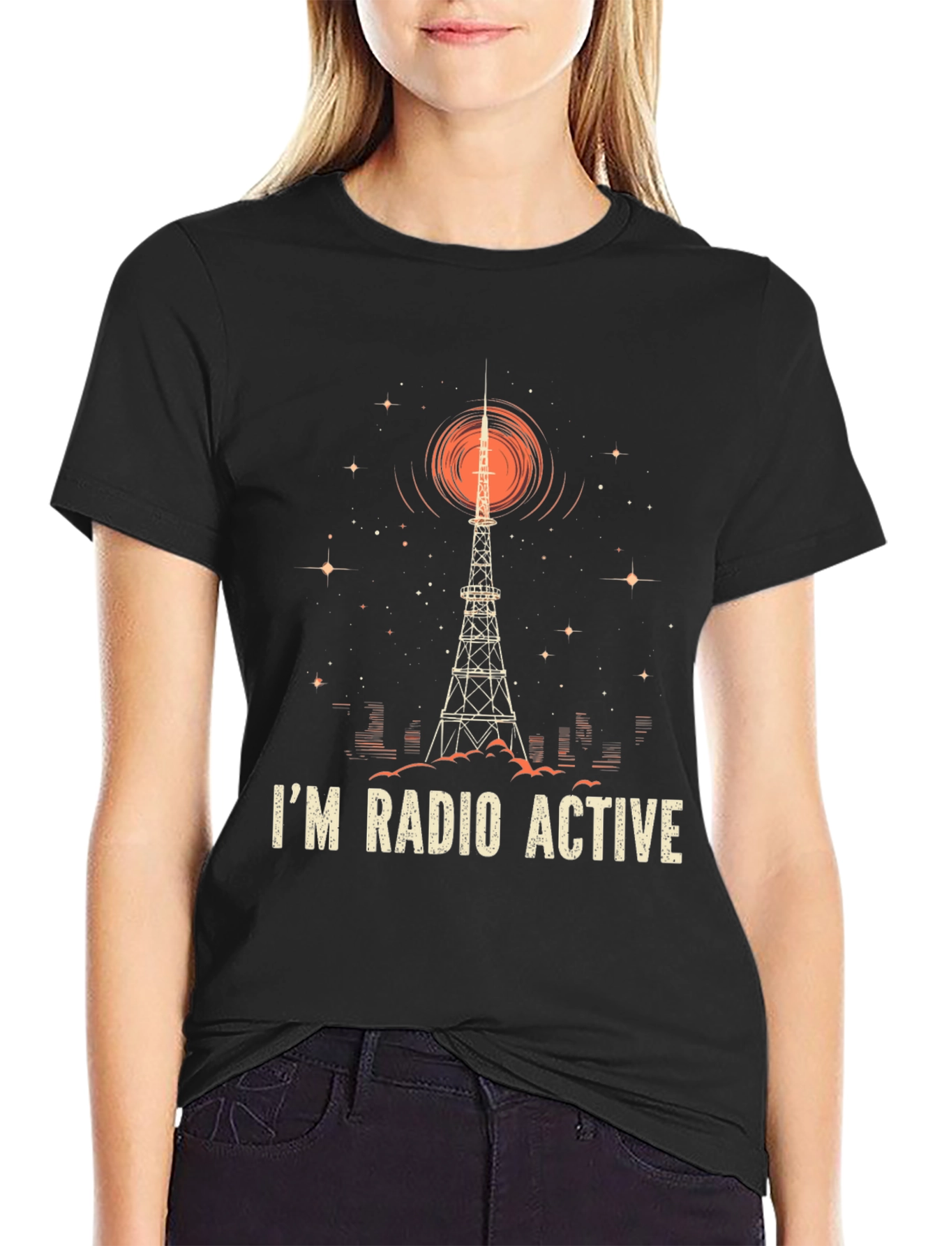 Im Radio Active Graphic Tee