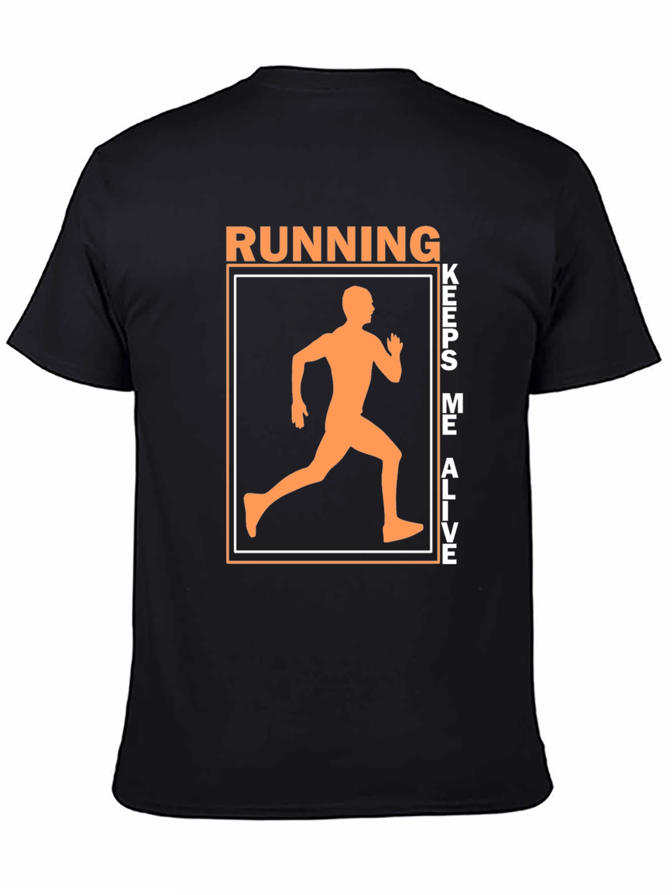 Running Keeps Me Alive Graphic T-Shirt