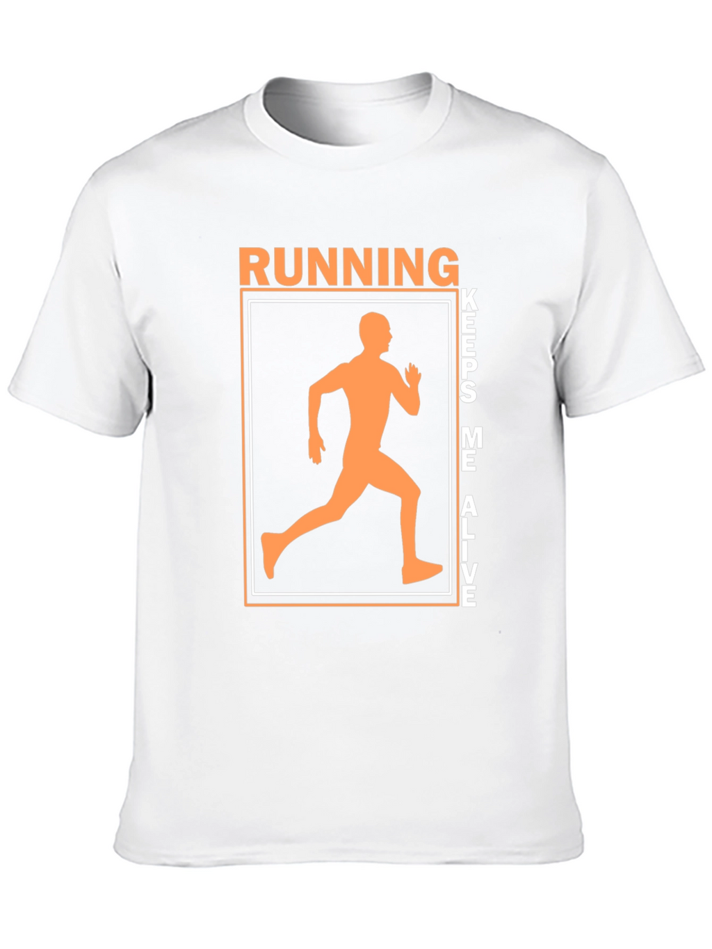 Running Keeps Me Alive Graphic T-Shirt