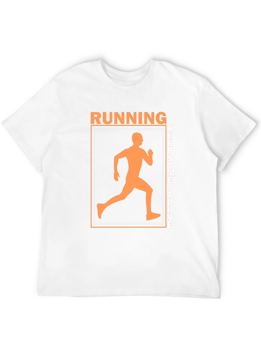 Running Keeps Me Alive Graphic T-Shirt