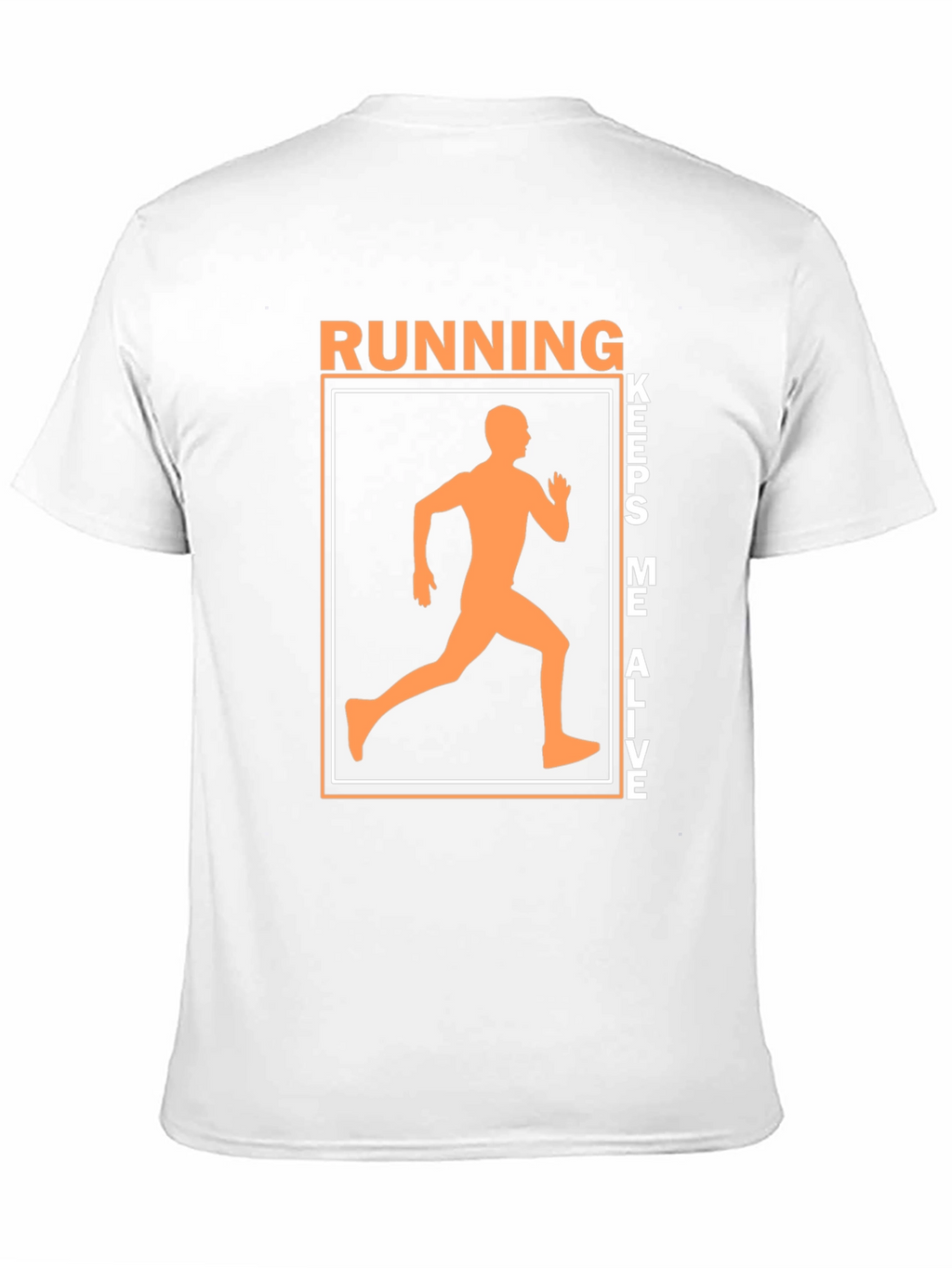 Running Keeps Me Alive Graphic T-Shirt