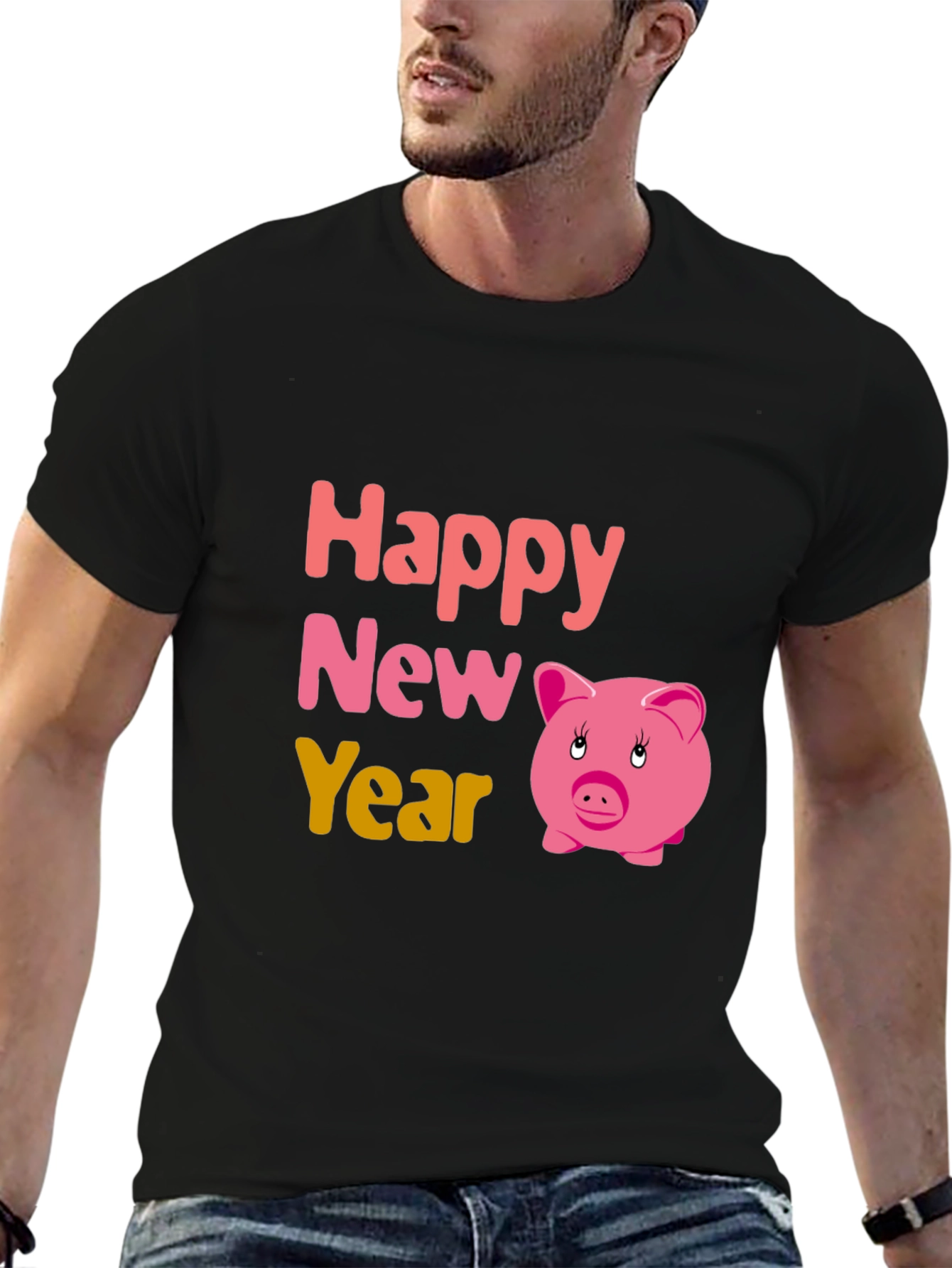 Happy New Year Piggy T-Shirt