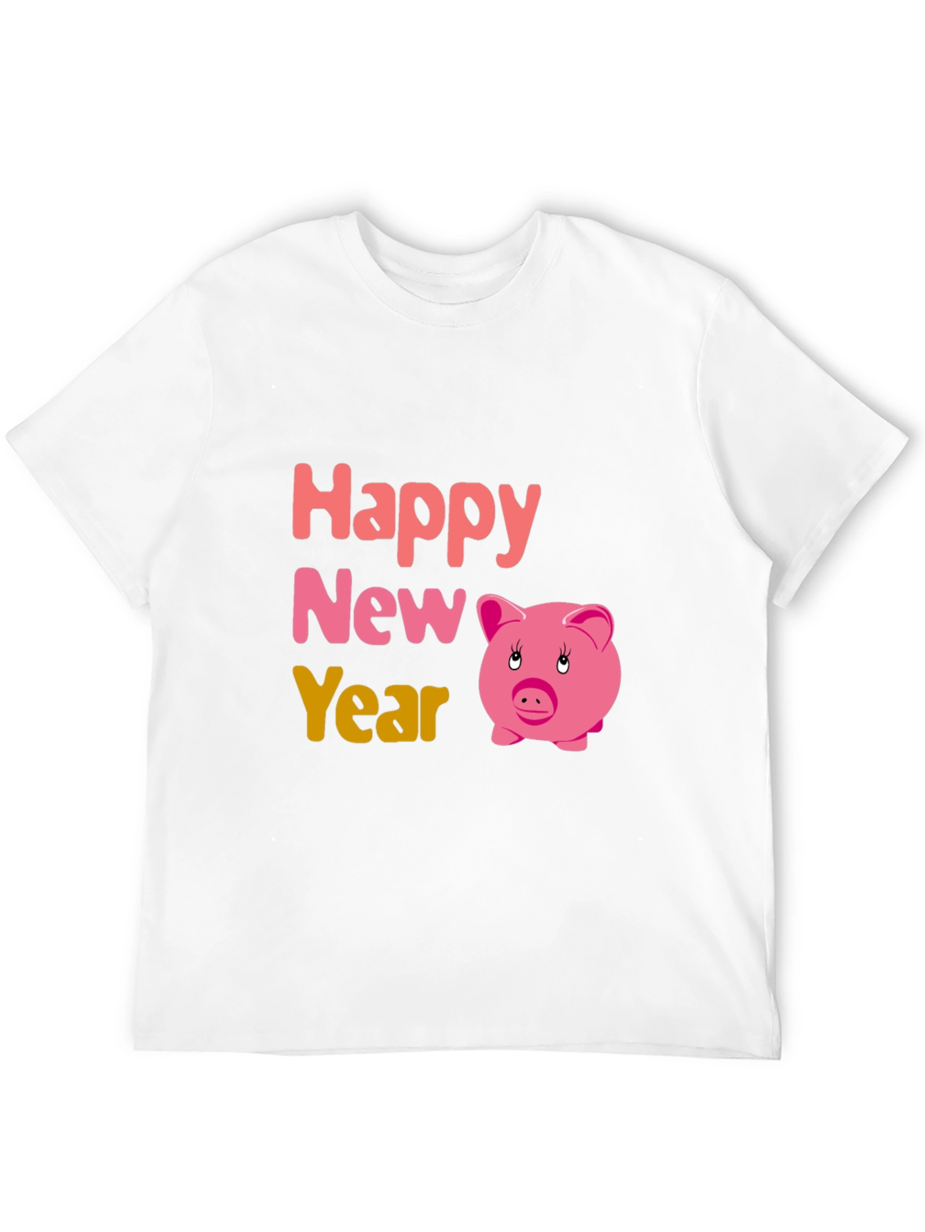 Happy New Year Piggy T-Shirt