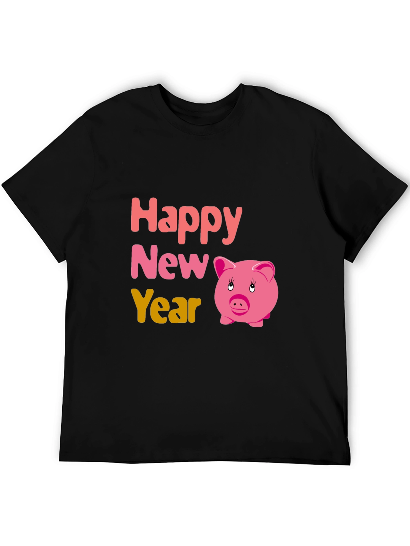 Happy New Year Piggy T-Shirt