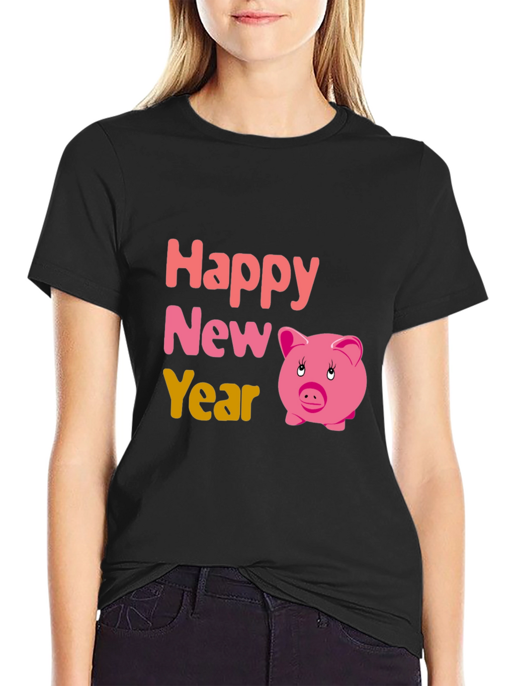 Happy New Year Piggy T-Shirt