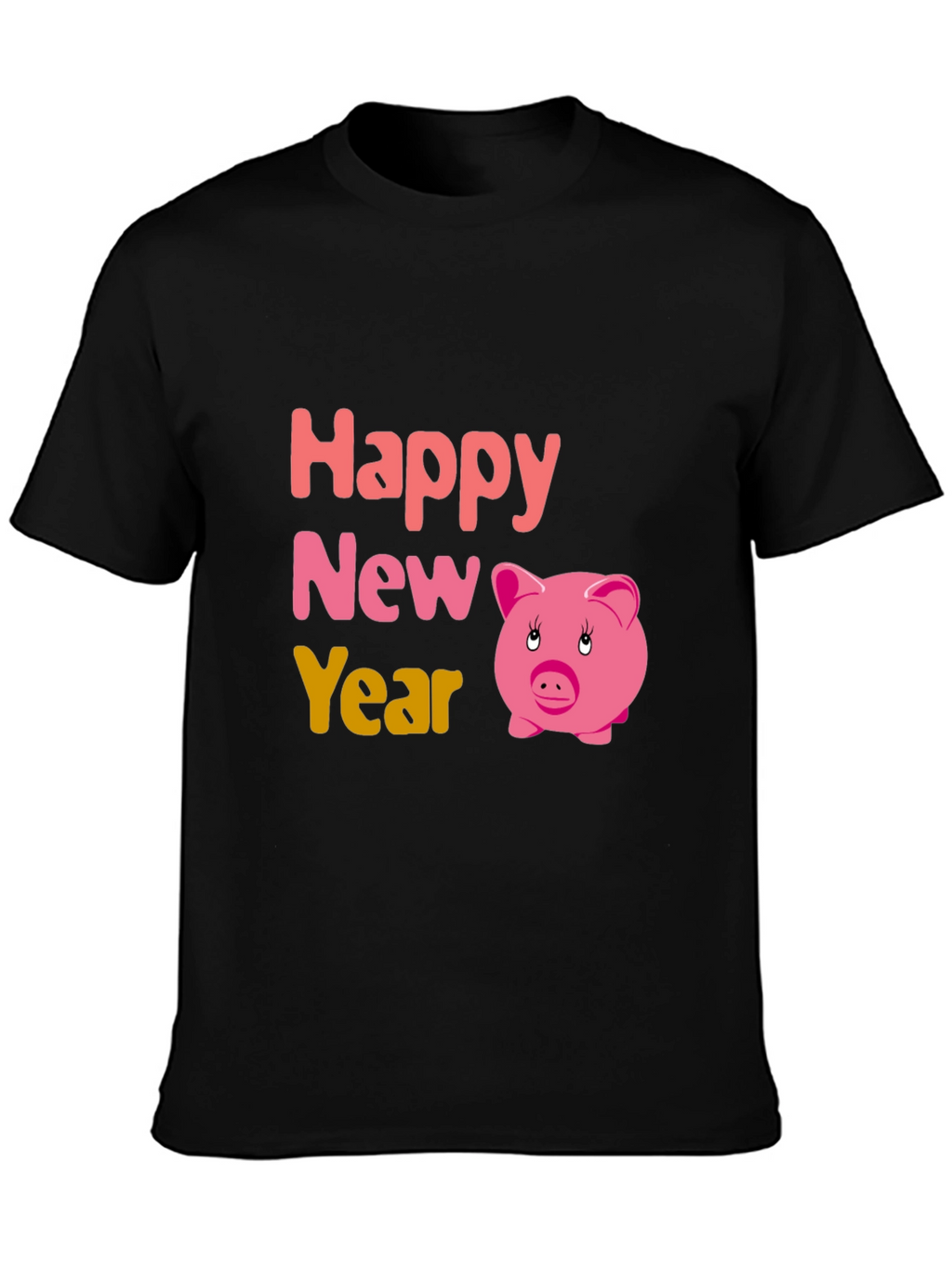 Happy New Year Piggy T-Shirt
