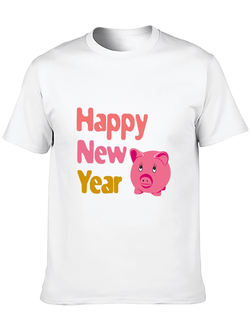 Happy New Year Piggy T-Shirt