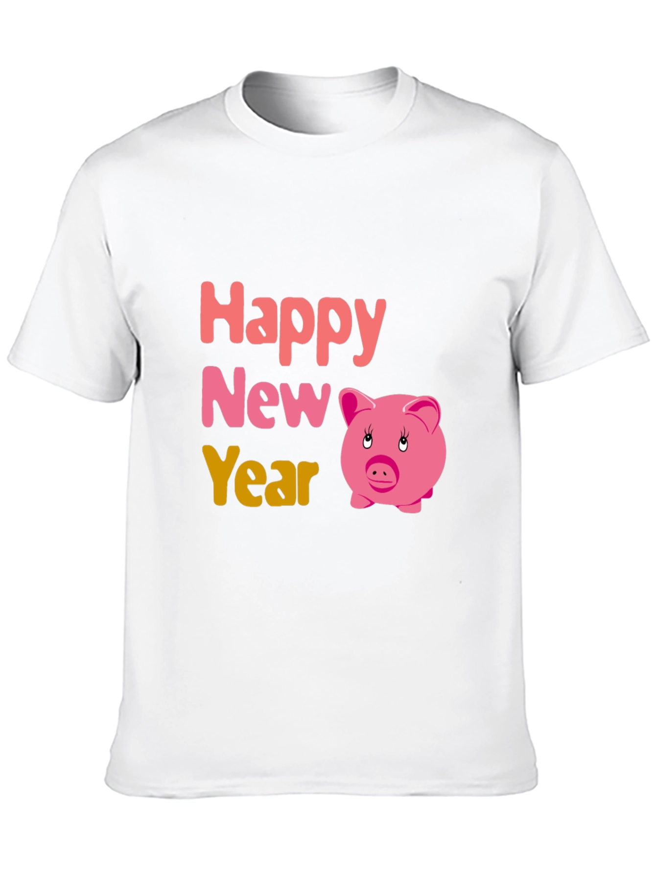 Happy New Year Piggy T-Shirt