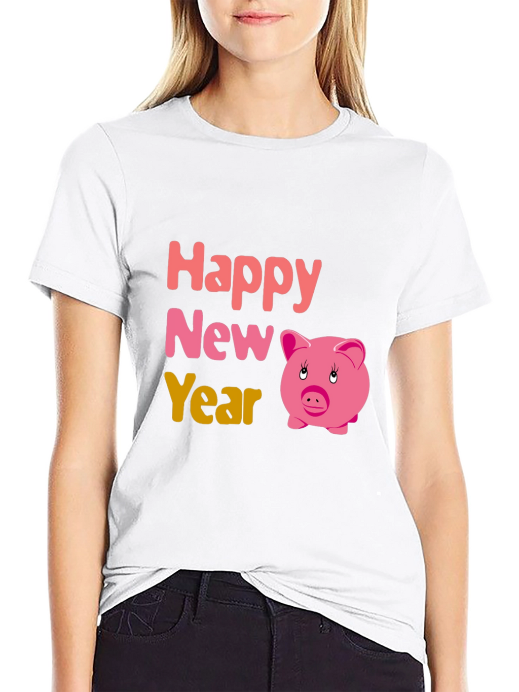 Happy New Year Piggy T-Shirt