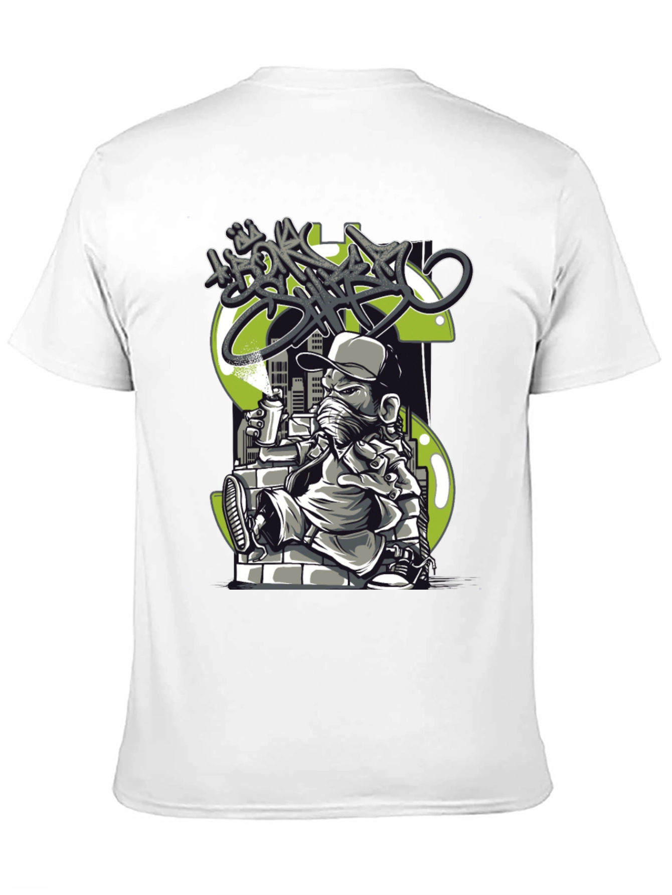 Urban Graffiti Artist T-Shirt - Cool Streetwear Tee