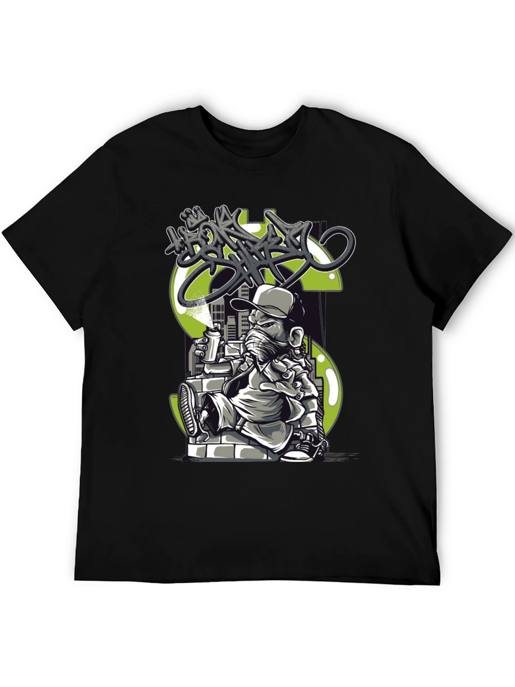 Urban Graffiti Artist T-Shirt - Cool Streetwear Tee