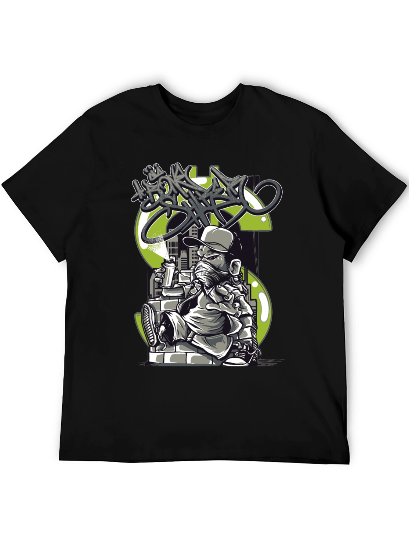 Urban Graffiti Artist T-Shirt - Cool Streetwear Tee