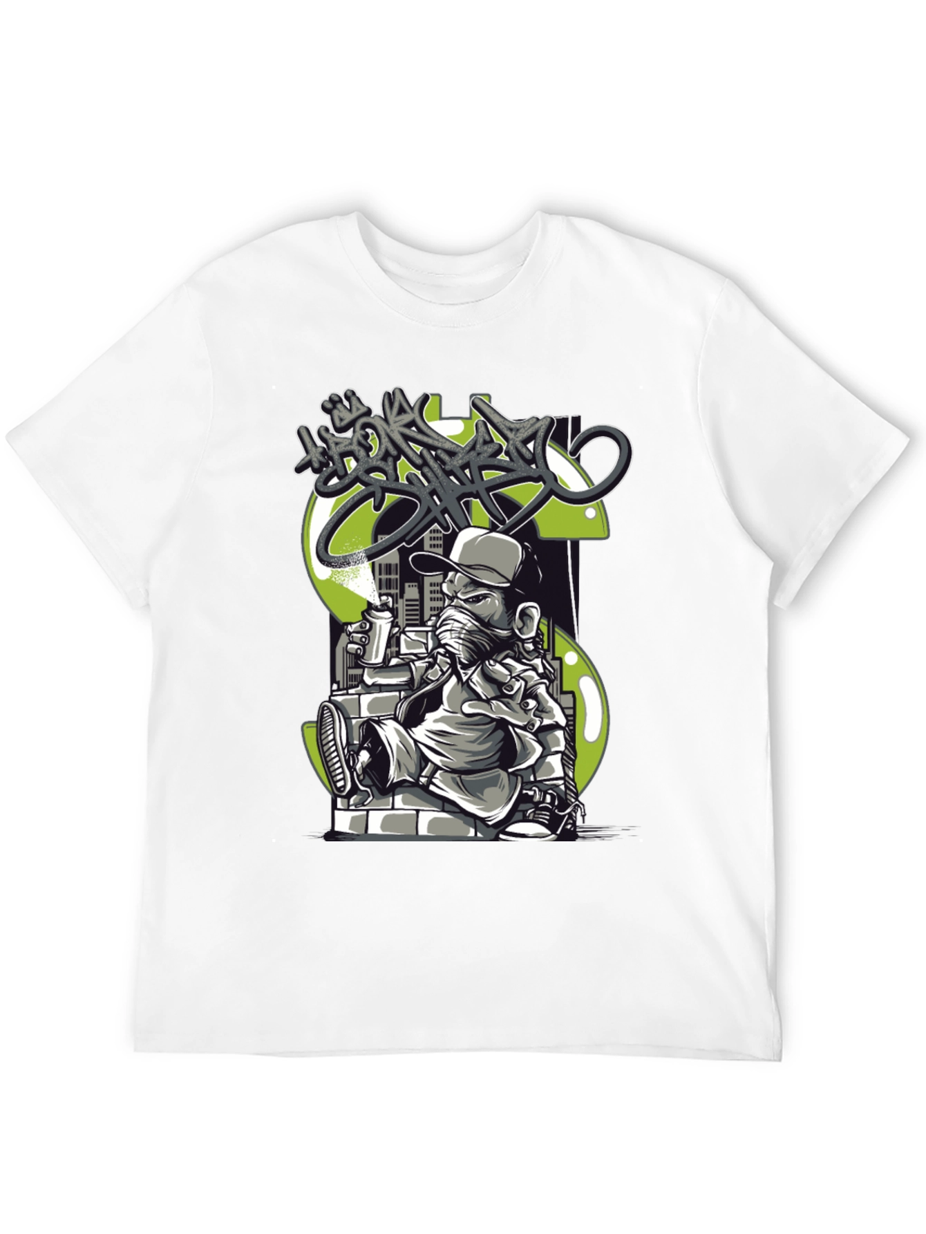 Urban Graffiti Artist T-Shirt - Cool Streetwear Tee