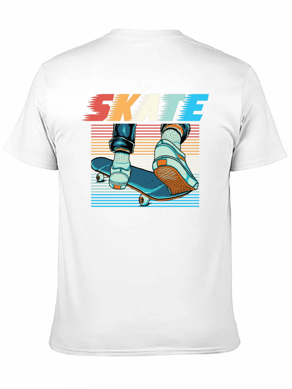 Skateboarding Graphic Tee - Cool Skater Style