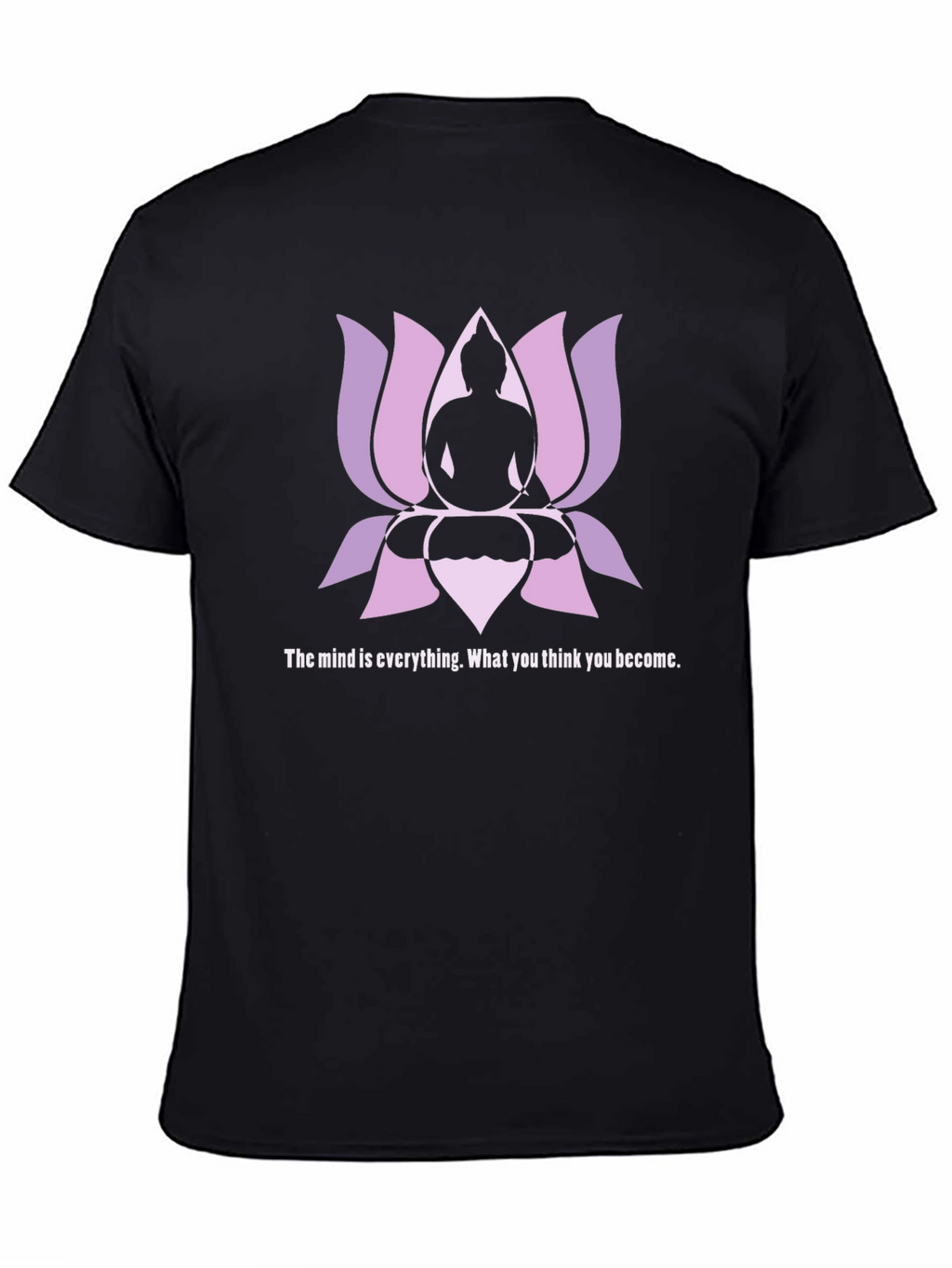 Buddha Lotus Graphic Tee - The Mind is Everything