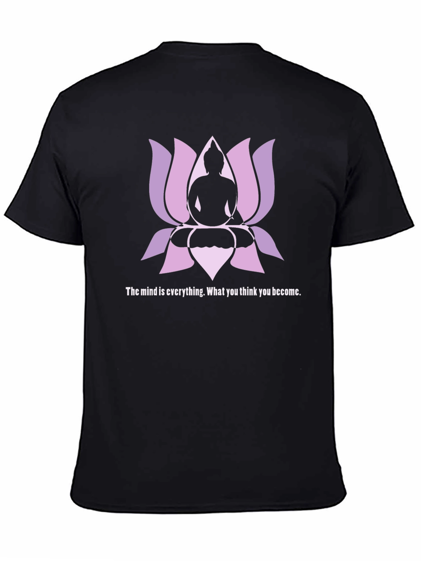 Buddha Lotus Graphic Tee - The Mind is Everything