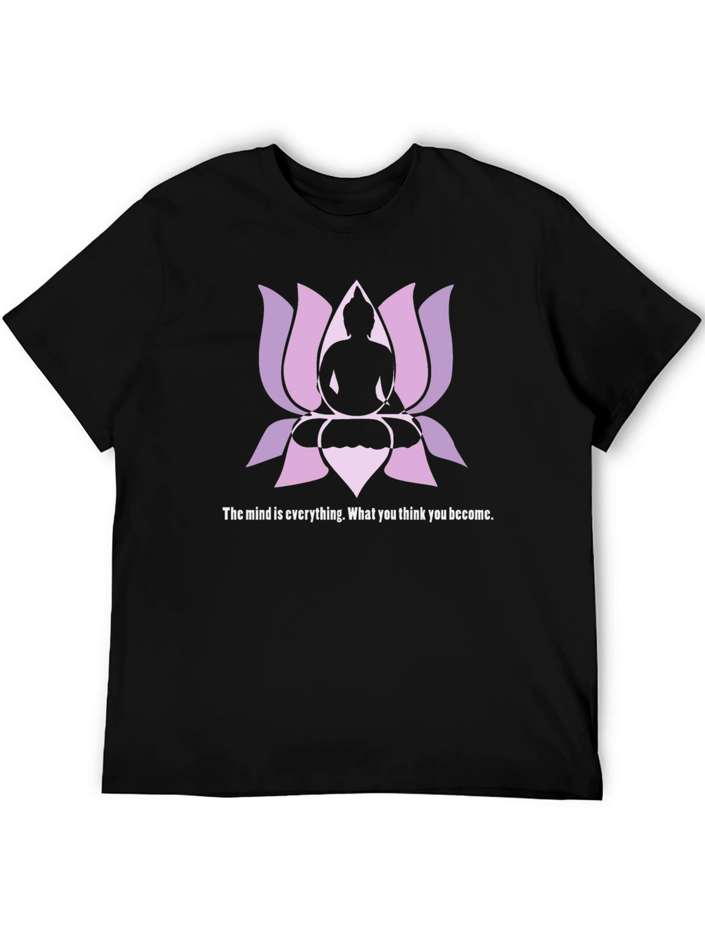 Buddha Lotus Graphic Tee - The Mind is Everything