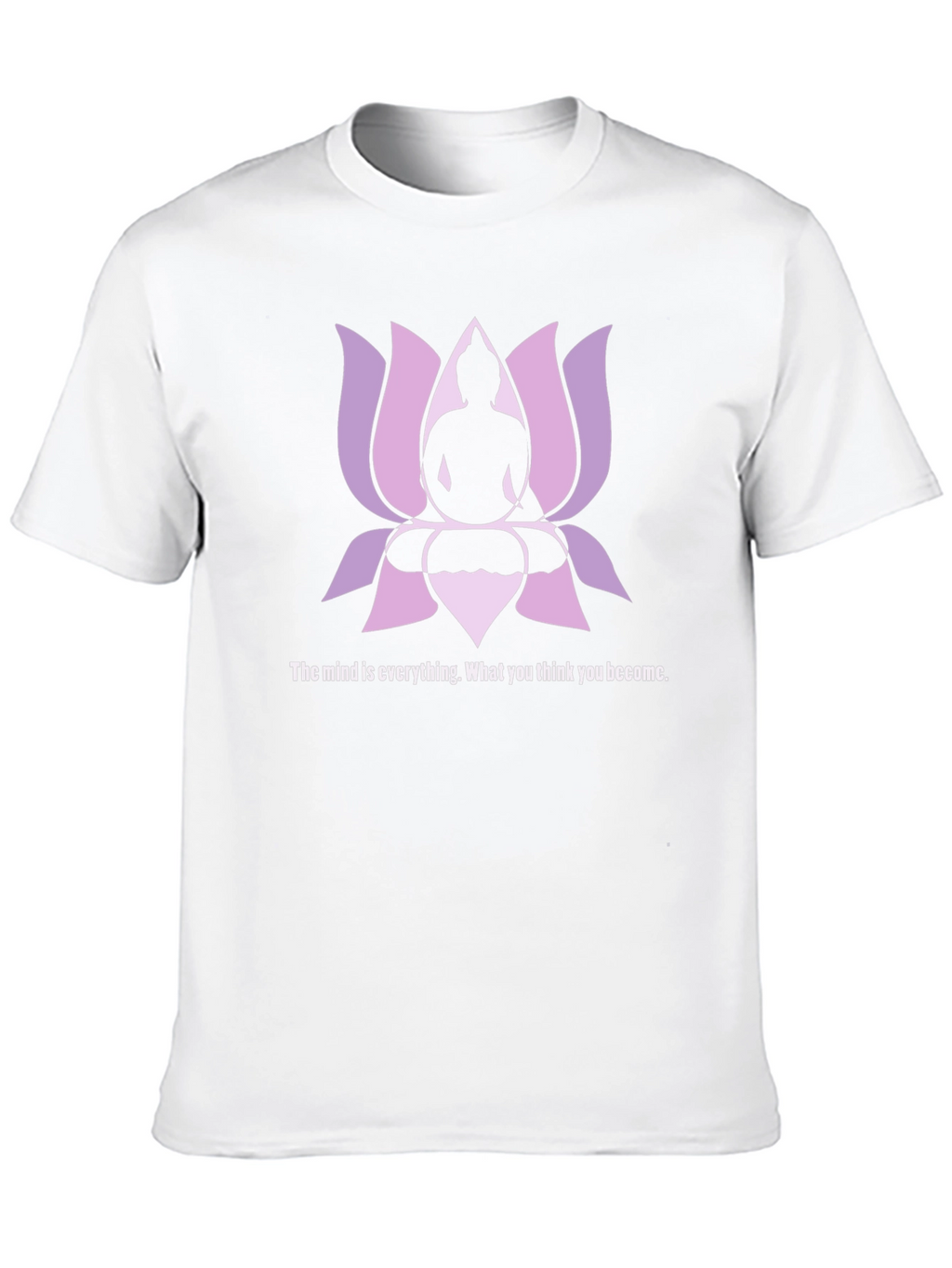Buddha Lotus Graphic Tee - The Mind is Everything
