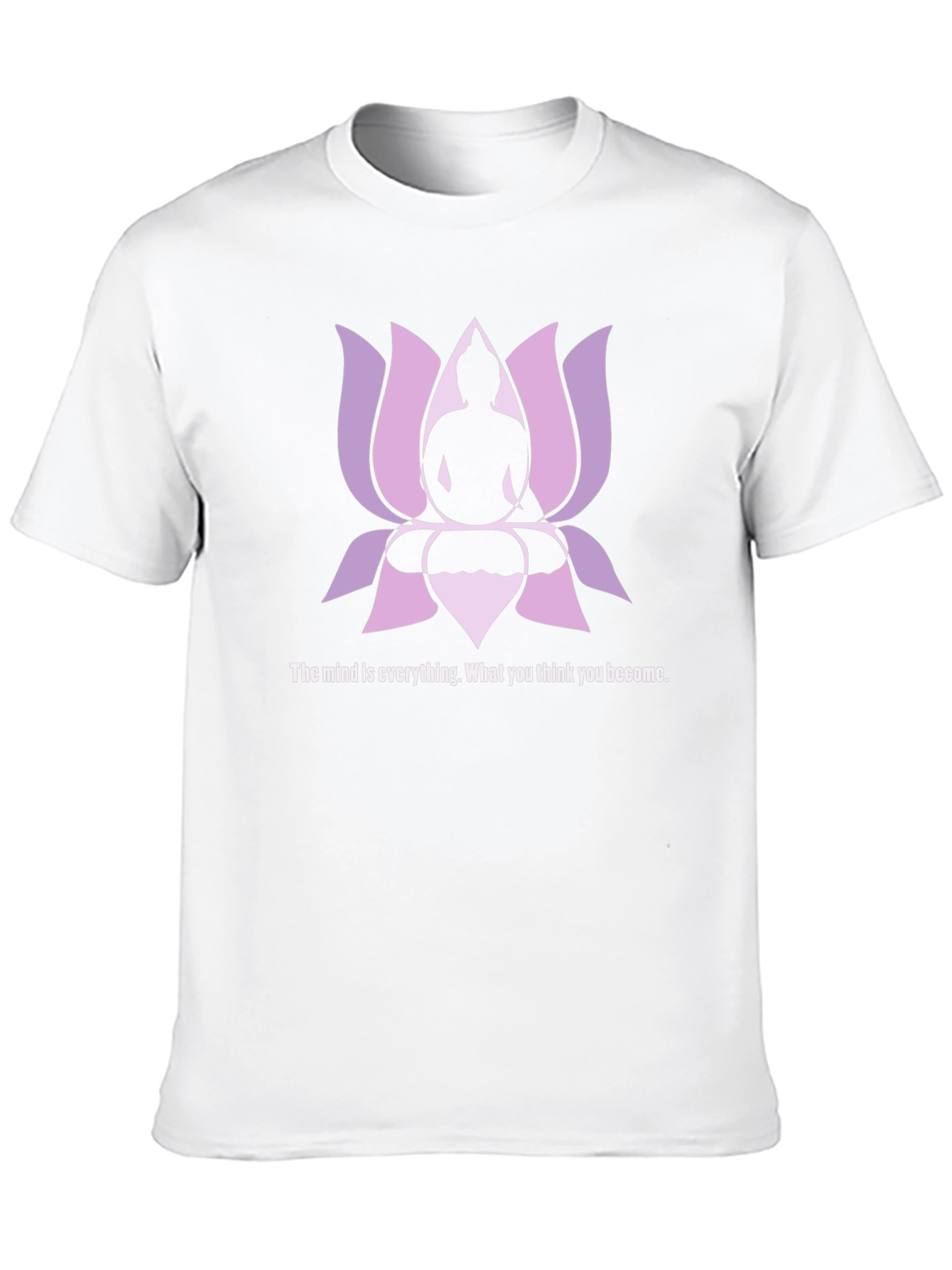 Buddha Lotus Graphic Tee - The Mind is Everything
