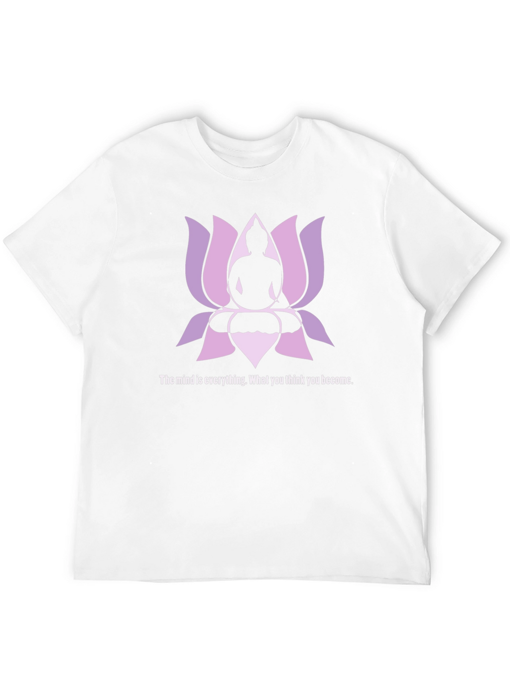 Buddha Lotus Graphic Tee - The Mind is Everything