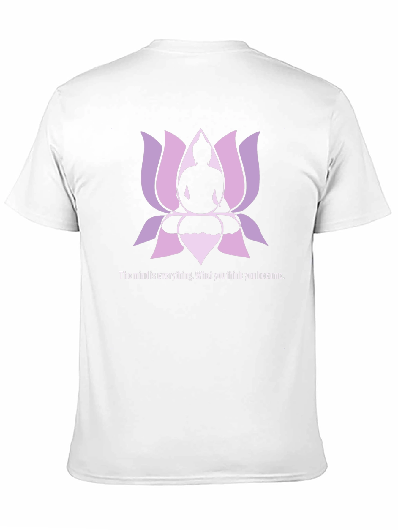 Buddha Lotus Graphic Tee - The Mind is Everything