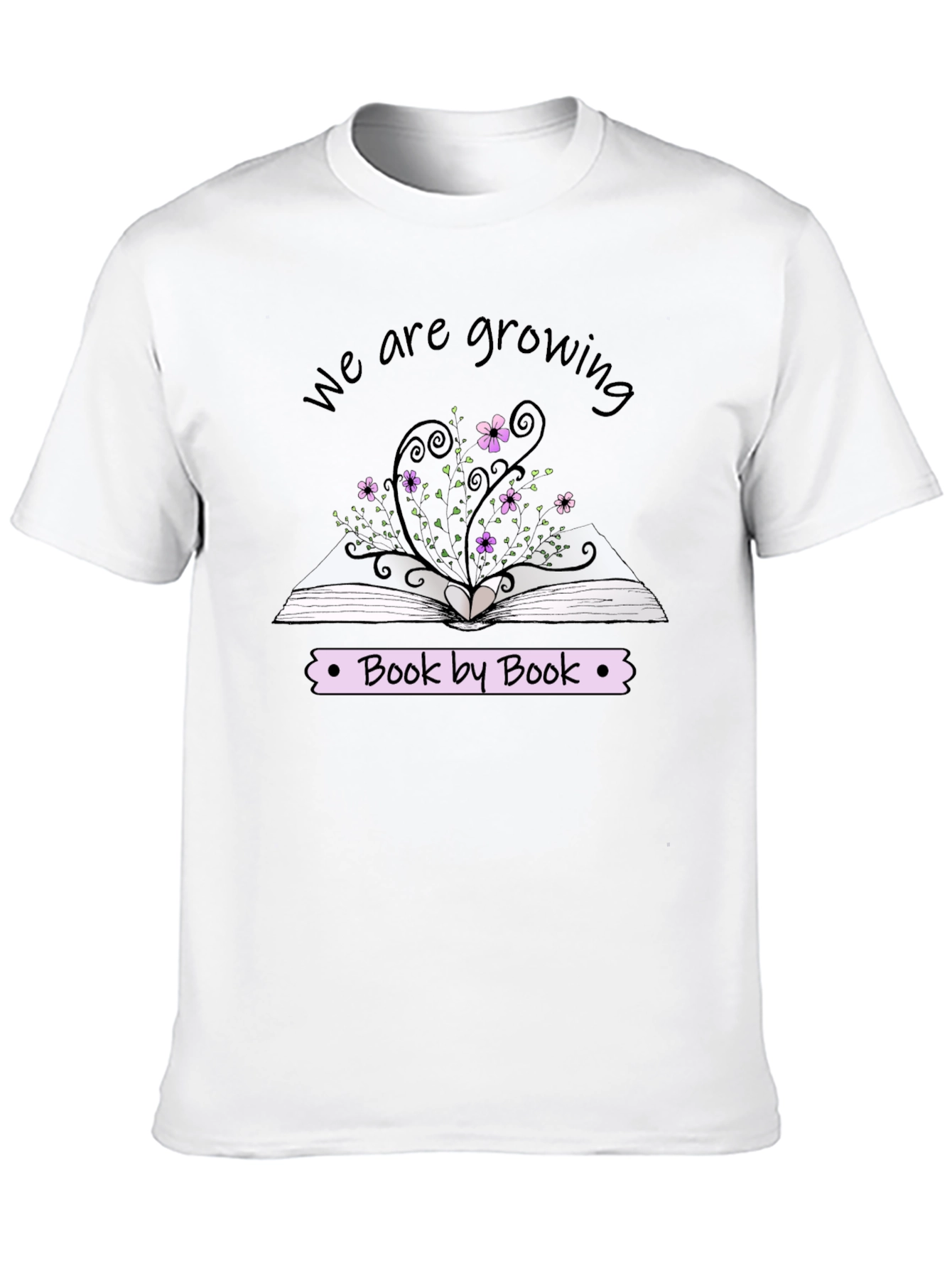 Book by Book Growing Tee