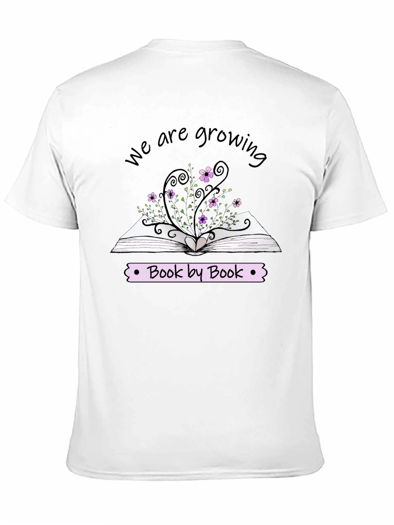 Book by Book Growing Tee