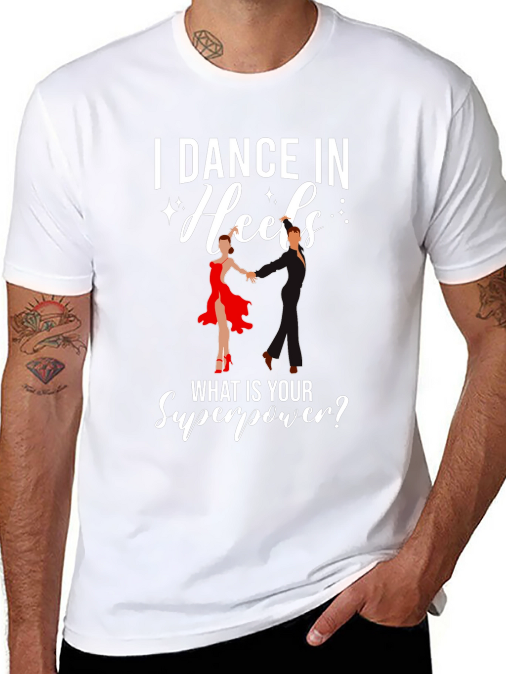 I Dance in Heels Graphic T-Shirt