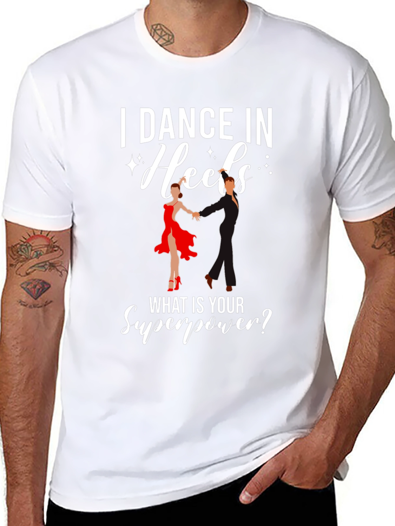 I Dance in Heels Graphic T-Shirt