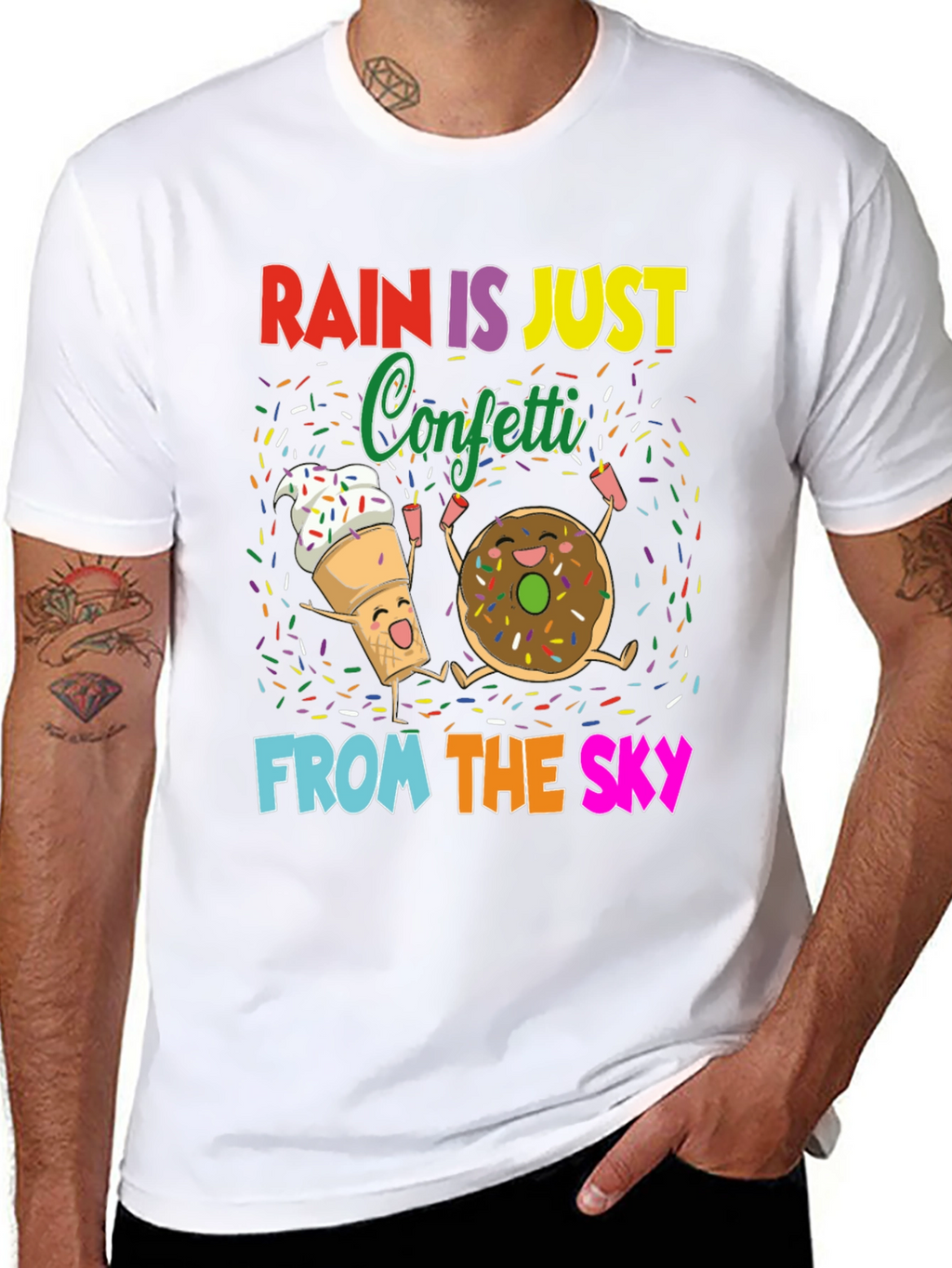 Rain Is Just Confetti T-Shirt
