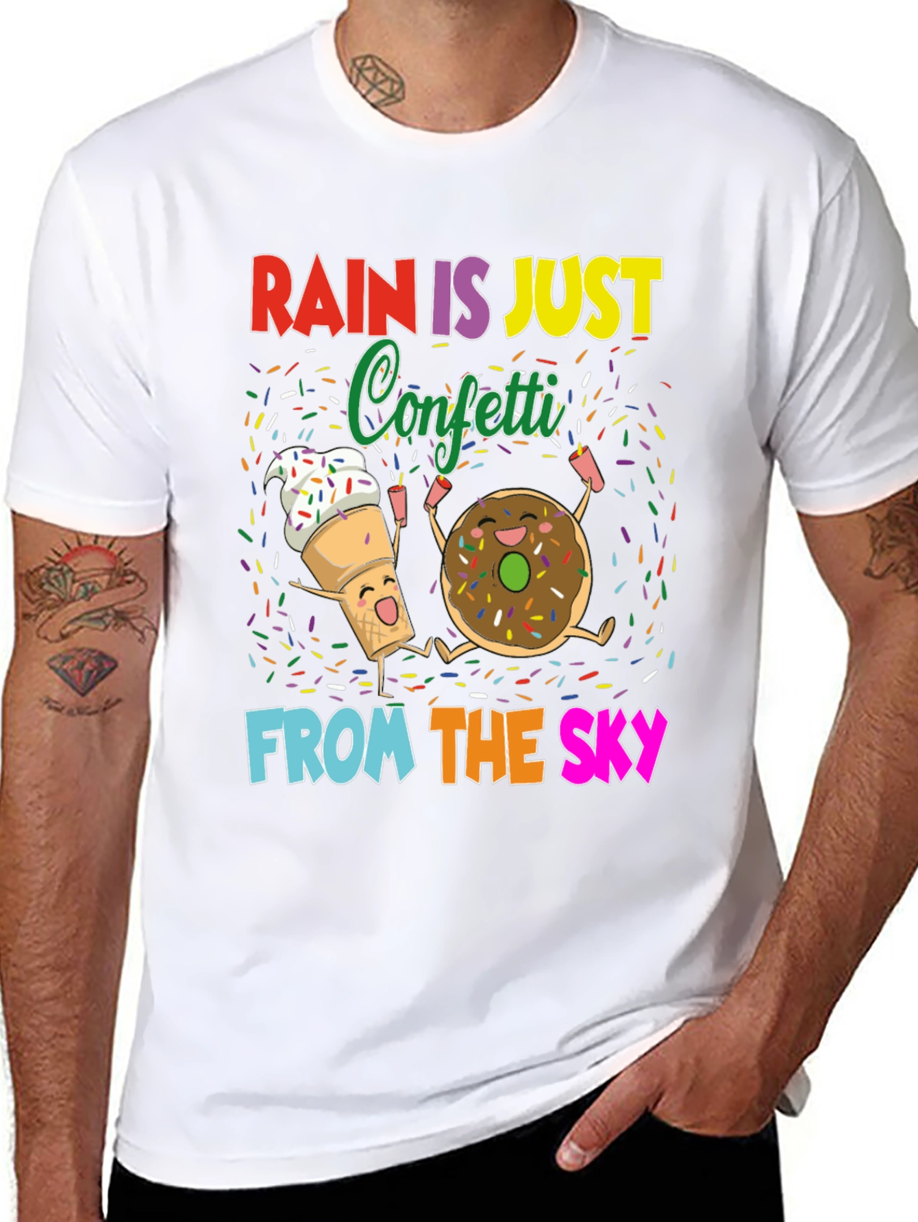 Rain Is Just Confetti T-Shirt