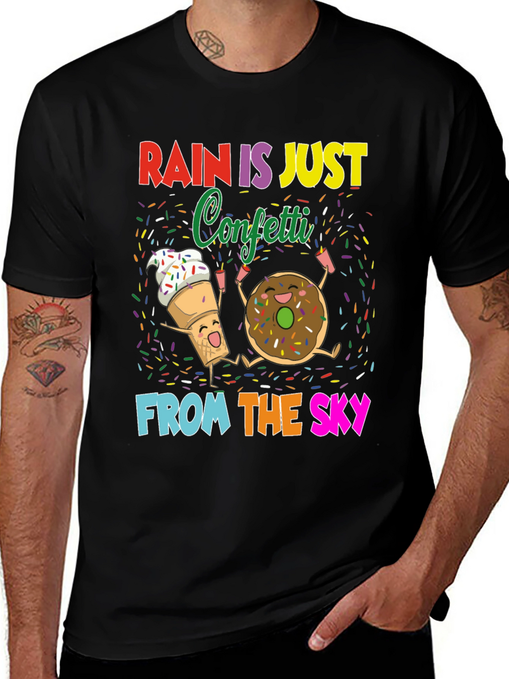 Rain Is Just Confetti T-Shirt